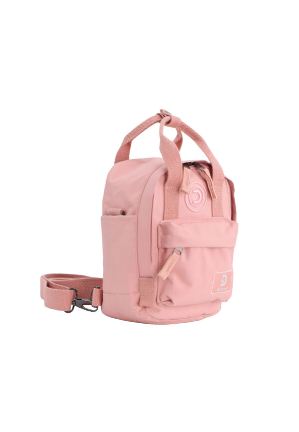 Shoulder bag with handle pink